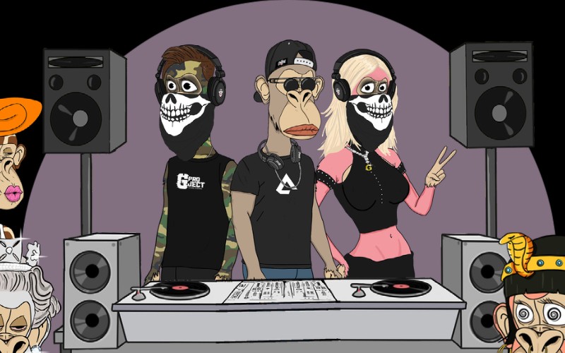 World renowned NFT collection Desperate ApeWives enlist MR.BLACK & Gproject for official community ‘Ape Anthem’
