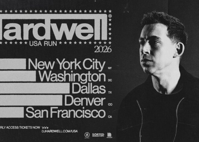 HARDWELL CONFIRMS FIVE-CITY NORTH AMERICAN RUN FOR 2026